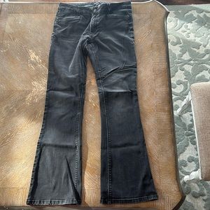 White House Black Market Women’s Black Bootcut Jeans.